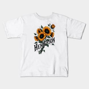 Henderson Sunflower Kids T-Shirt